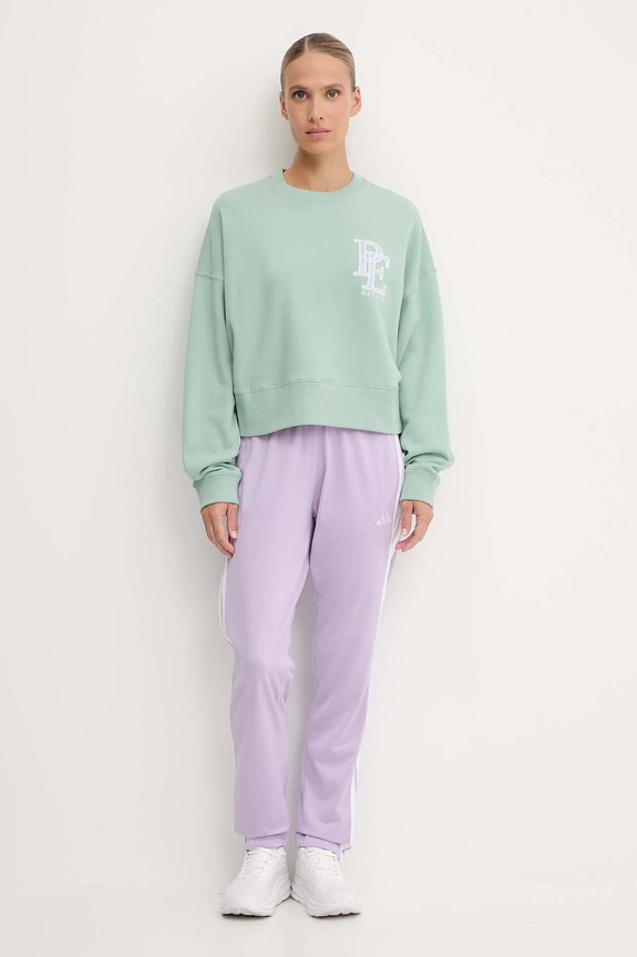 P.E Nation bluza bawełniana Summit 253F178 zielony AW25