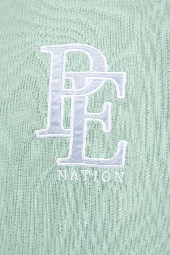 P.E Nation bluza bawełniana Summit 253F178 zielony