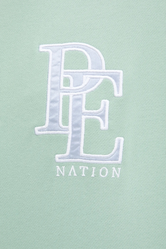 P.E Nation bluza bawełniana Summit 253F178 zielony