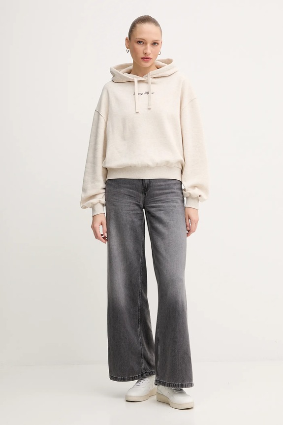 Tommy Hilfiger bluza WW0WW47459 beżowy AW25