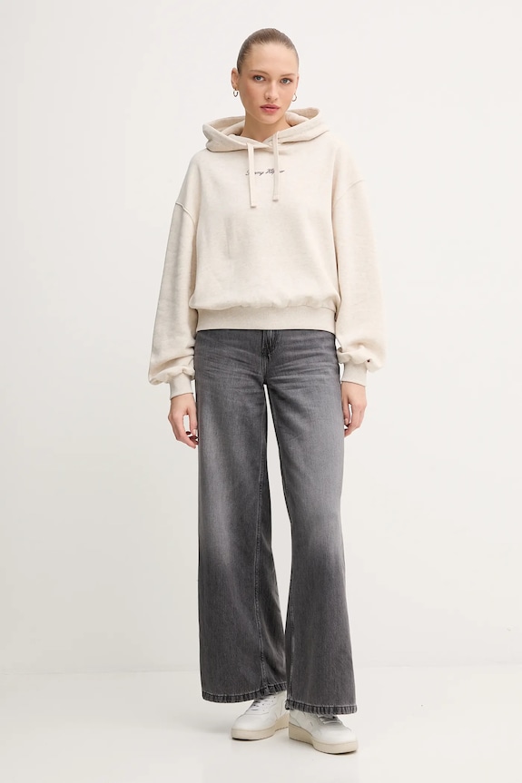Tommy Hilfiger bluza WW0WW47459 beżowy AW25