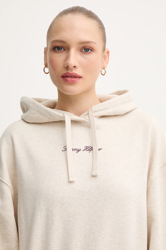 Tommy Hilfiger bluza beżowy WW0WW47459