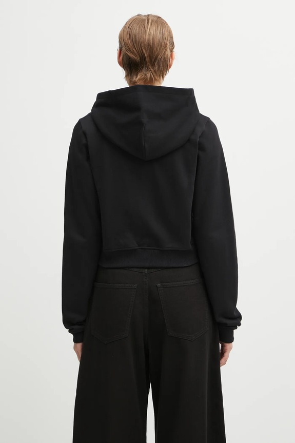 Odzież HELIOT EMIL bluza rozpinana z kapturem bawełniana damska AW25.W.13.085.BLK01 czarny