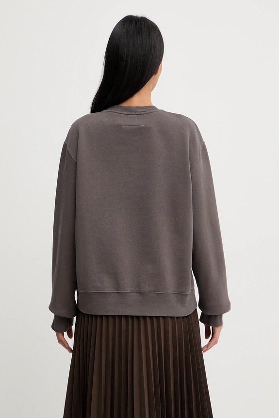 Oblečení Bavlněná mikina MM6 Maison Margiela S62GU0143.M25024.810 šedá