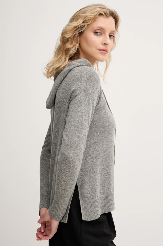 Marella pulover din amestec de lână Emme by Marella gri 2525366011200