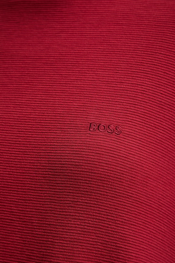 BOSS bluză lounge Ottoman_Sweatshirt 50535769 burgundia