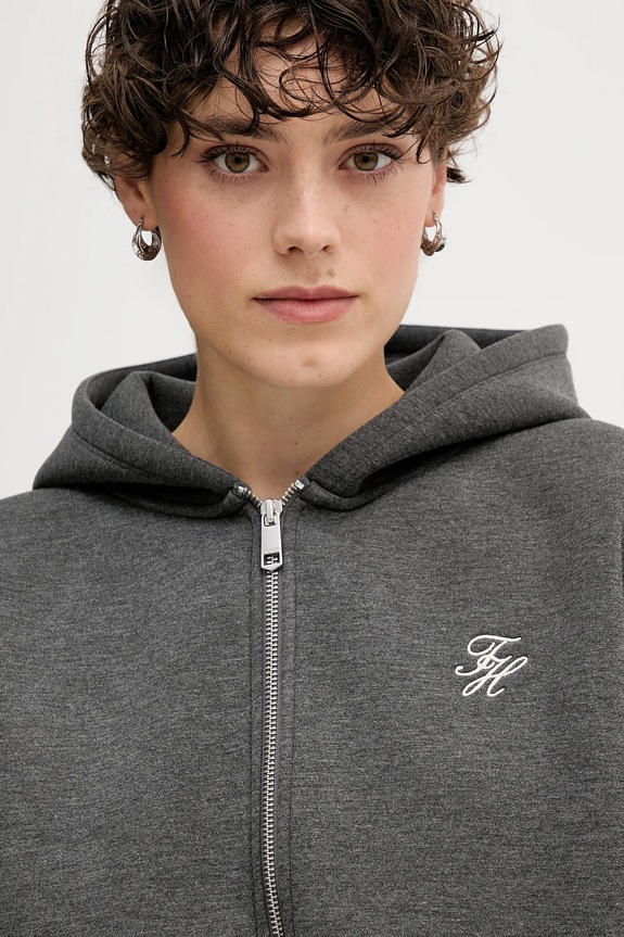 Μπλούζα Tommy Hilfiger γκρί WW0WW46815