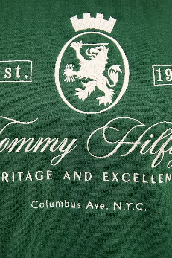 Tommy Hilfiger bluza WW0WW46128 zielony