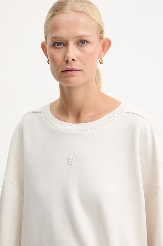 Mikina BOSS Essega béžová 50550338