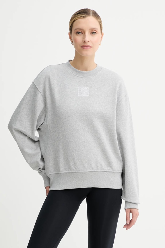 Μπλούζα Calvin Klein χωρίς κουκούλα γκρί LV044D203G