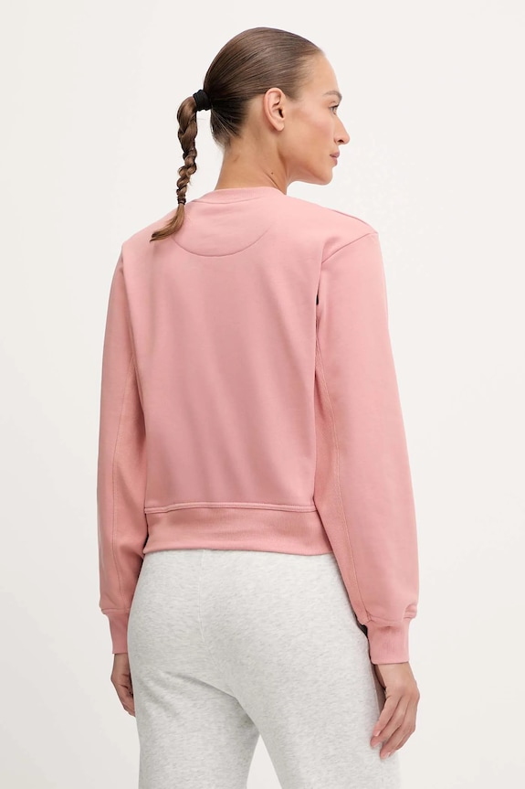 Odzież adidas by Stella McCartney bluza bawełniana JX6784 pomarańczowy
