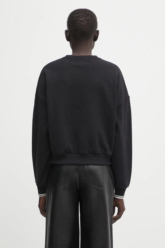 Одежда Fred Perry кофта из хлопка для женщин G1148 чёрный