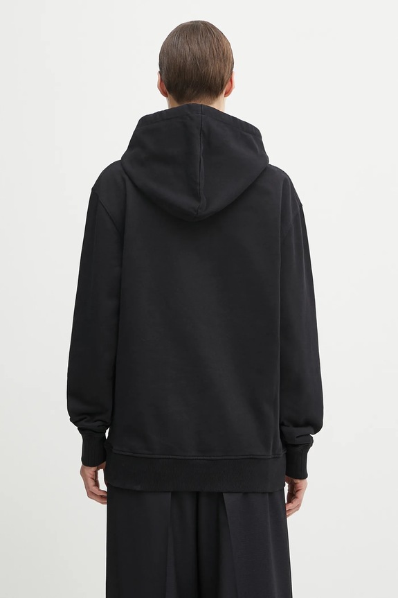 Abbigliamento JW Anderson felpa in cotone Logo Embroidery JW0231.PG1632 nero