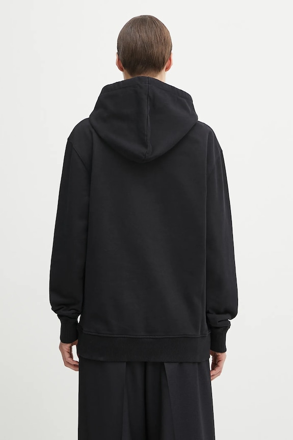 Abbigliamento JW Anderson felpa in cotone Logo Embroidery JW0231.PG1632 nero