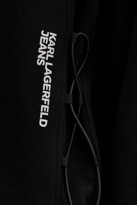 Karl Lagerfeld Jeans bluza bawełniana A4W20005 czarny
