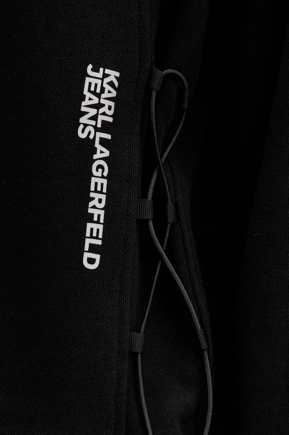 Karl Lagerfeld Jeans bluza bawełniana A4W20005 czarny