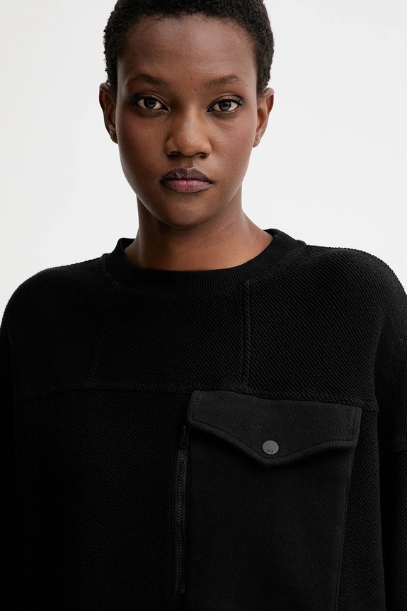 Pamučna dukserica G-Star 0 crna D27733.E312