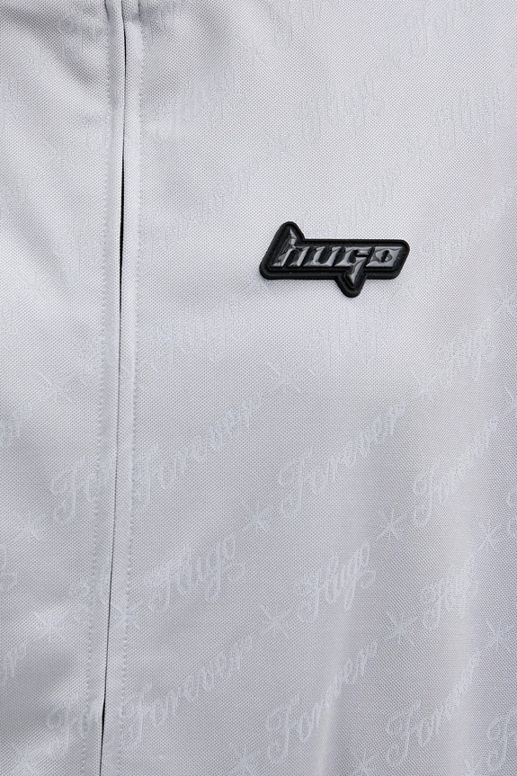HUGO Blue bluză Dales_B 50546947 gri