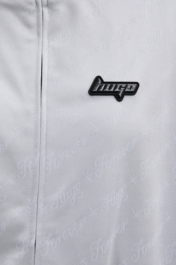 HUGO Blue bluză Dales_B 50546947 gri
