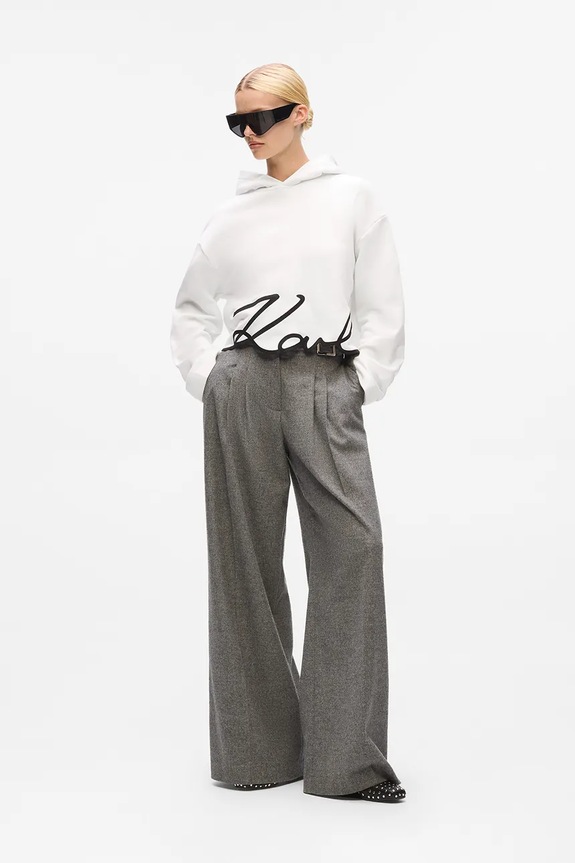 Μπλούζα Karl Lagerfeld λευκό A4W20039
