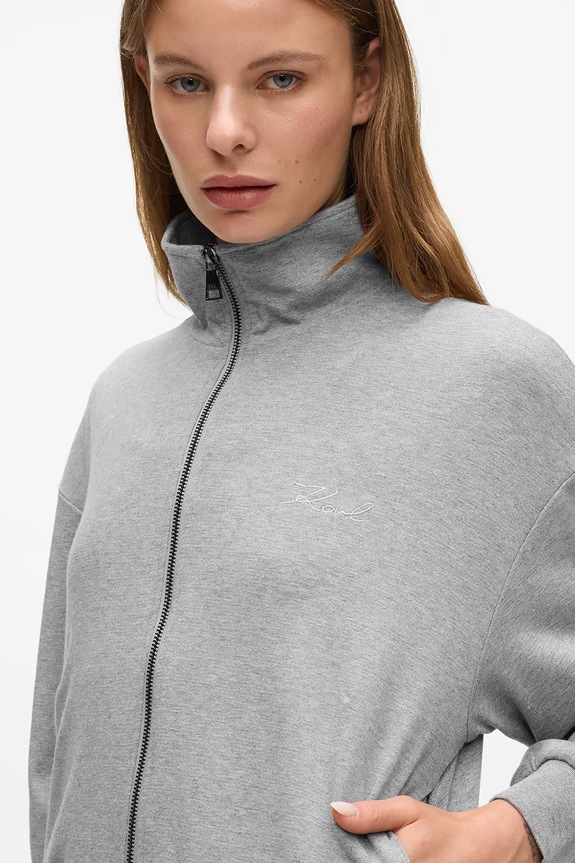 Ρούχα Μπλούζα Karl Lagerfeld A4W44017 γκρί