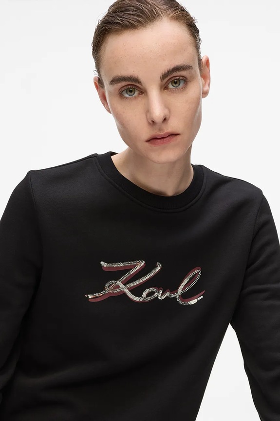 Odjeća Dukserica Karl Lagerfeld A4W20041 crna