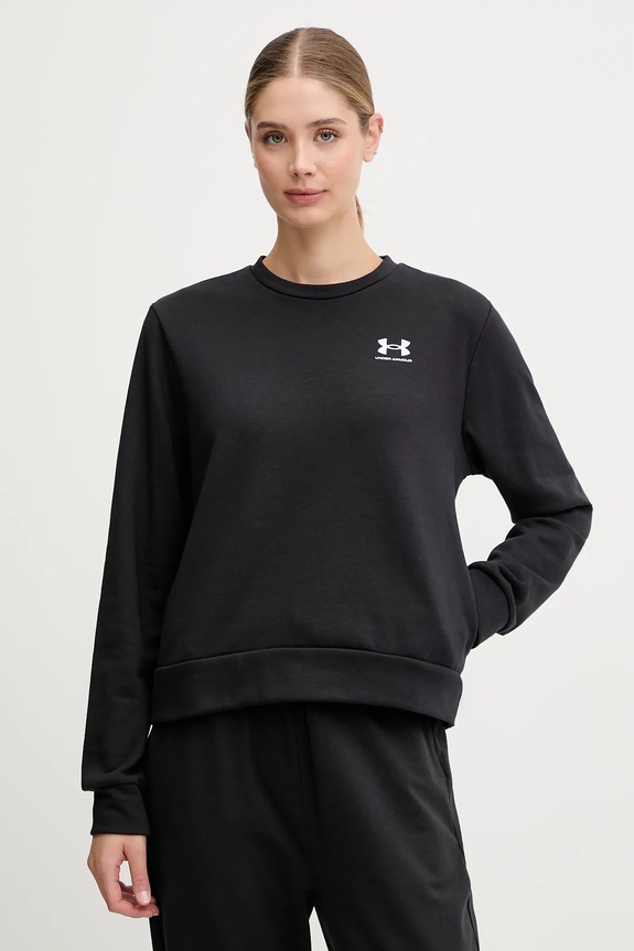 Mikina Under Armour Rival Terry bez kapucne čierna 1389659