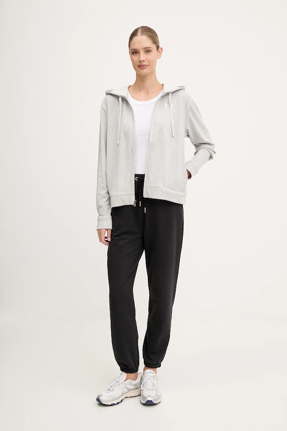 Mikina Under Armour UA Rival 6005509 sivá AW25