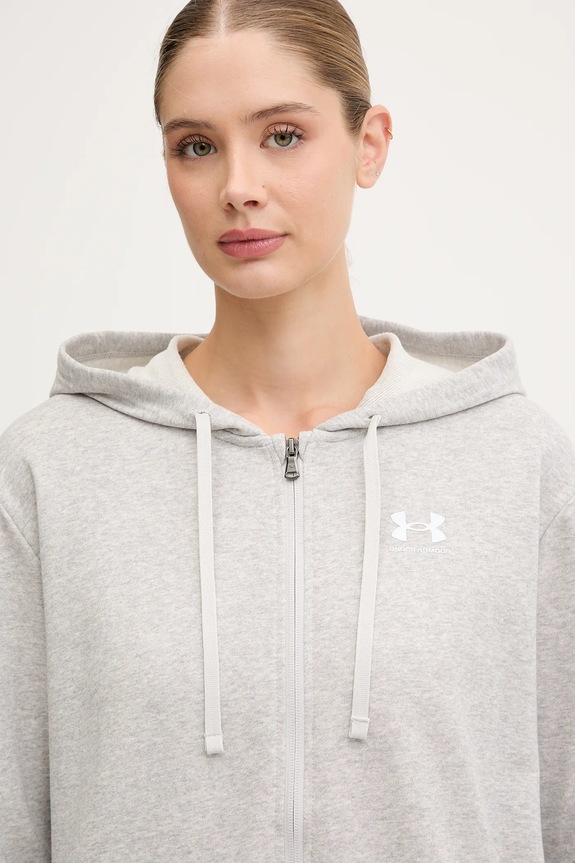 Mikina Under Armour UA Rival sivá 6005509