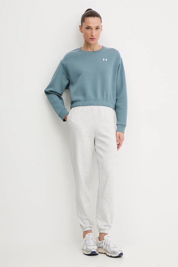 Under Armour bluza Rival 6007035 turkusowy AW25
