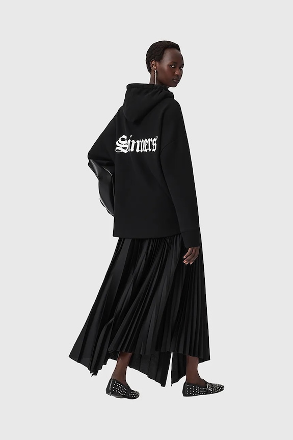AllSaints bluza bawełniana SAINT W140JD czarny