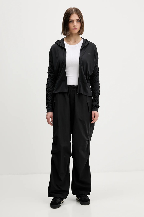 Dukserica adidas Originals Ruched JW2807 crna AW25