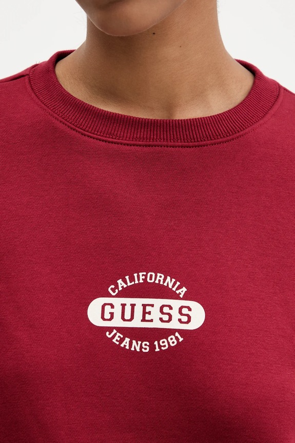 Кофта Guess Jeans W5BQ07.KC811 бордо