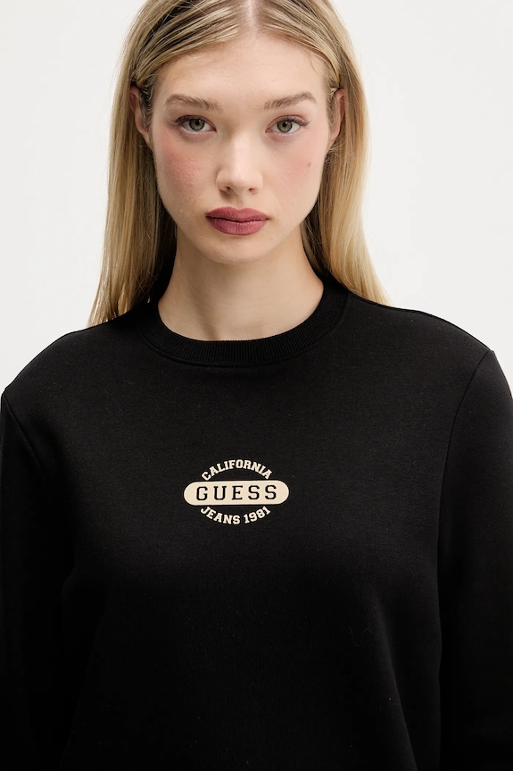 Guess Jeans bluză negru W5BQ07.KC811