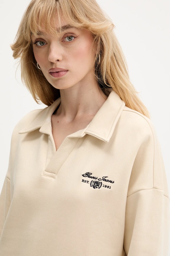 Кофта Guess Jeans бежевый W5BQ09.KC811