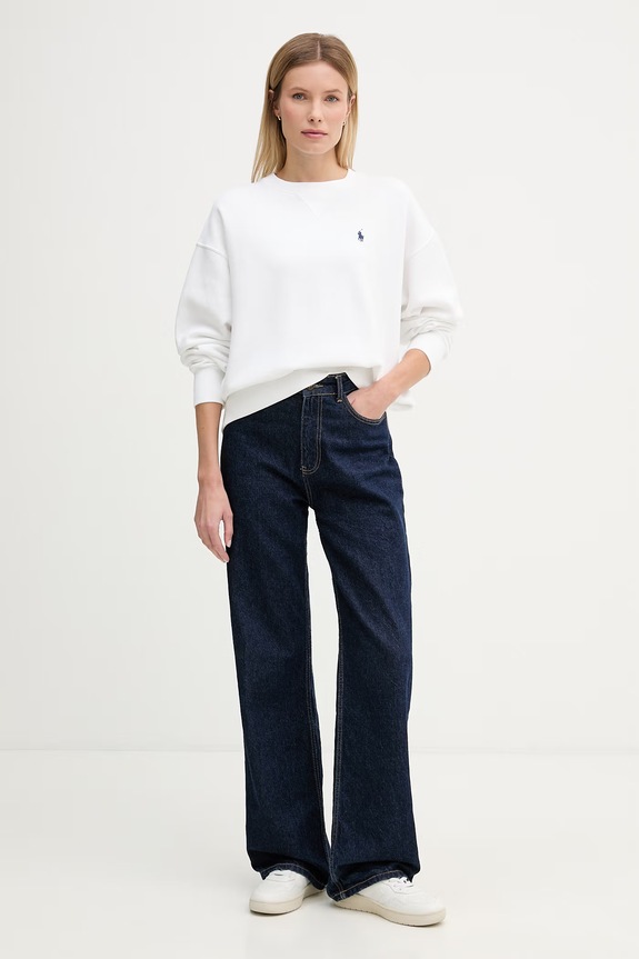 Polo Ralph Lauren felpa 211978306 bianco SS26