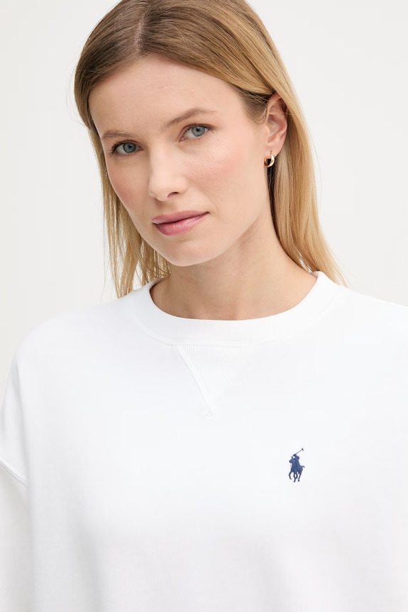 Polo Ralph Lauren felpa bianco 211978306