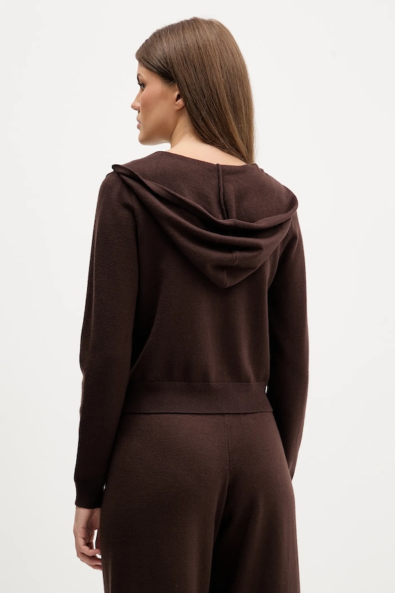 Ρούχα Πουλόβερ Juicy Couture JCGAS225016 καφέ