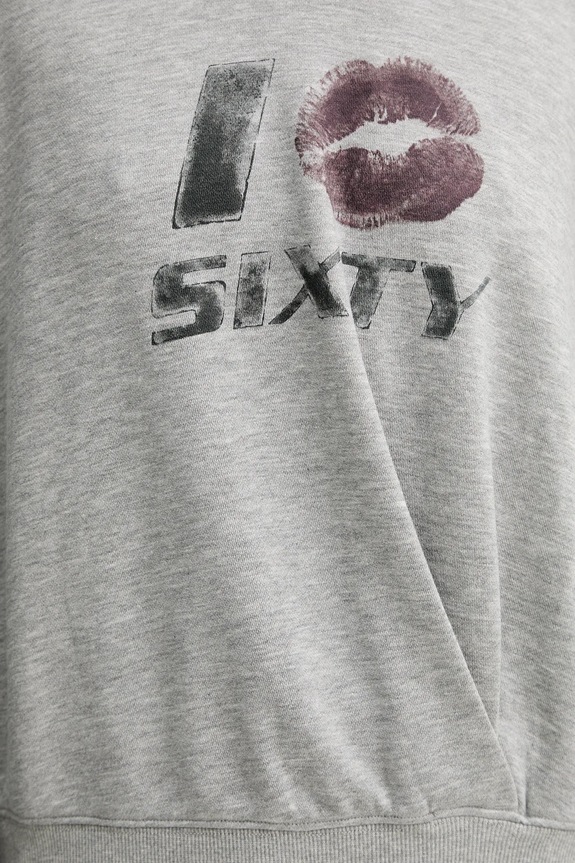 Miss Sixty hanorac din amestec de lână 6S3TJ59000 gri