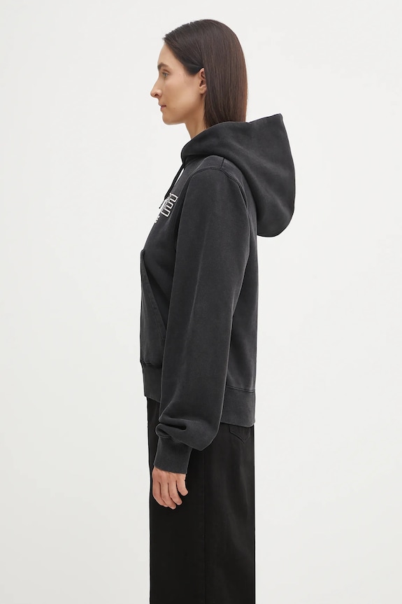 Бавовняна кофта Martine Rose Shrunken 625JS01002CW чорний AW25