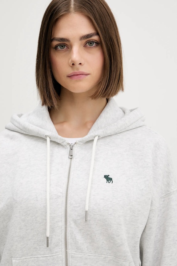 Abercrombie & Fitch felpa grigio KI152.5417.912