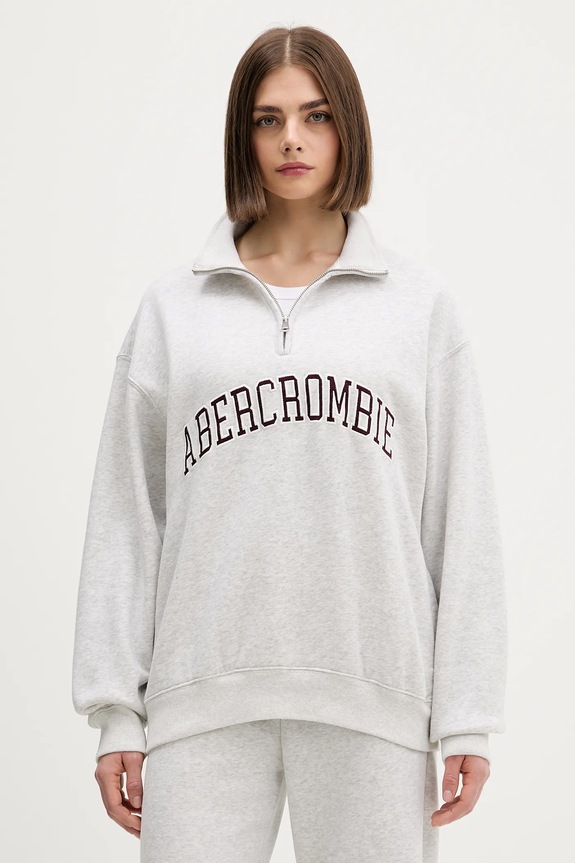 Abercrombie & Fitch felső melanzs szürke KI152.5427.112