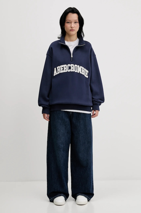Μπλούζα Abercrombie & Fitch KI152.5427.200 μπλε AW25