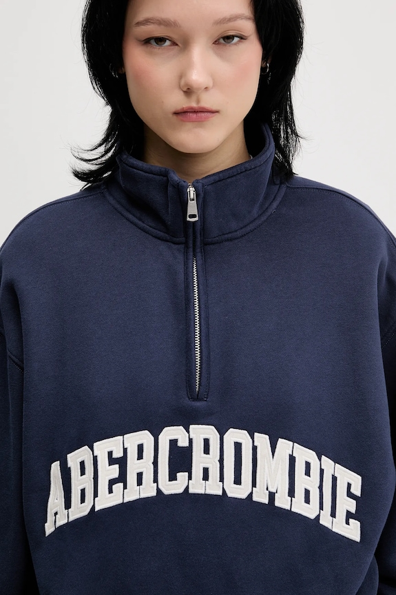 Μπλούζα Abercrombie & Fitch μπλε KI152.5427.200