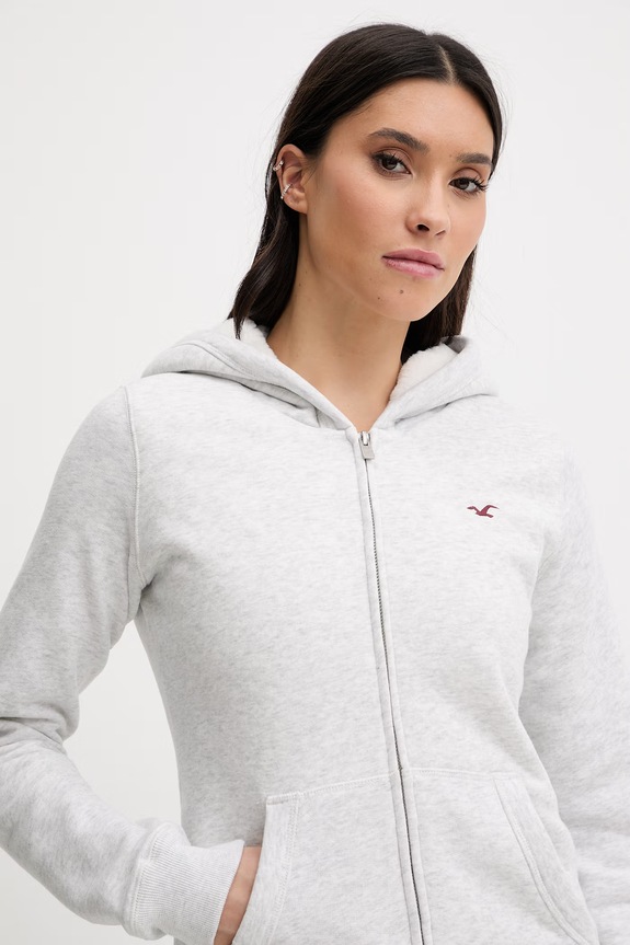 Hollister Co. bluza szary KI352.5203.112