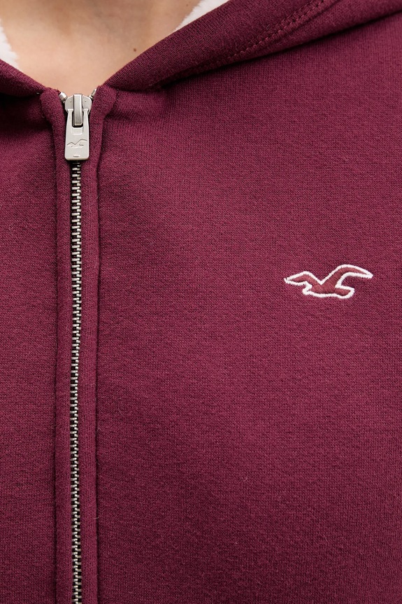 Mikina Hollister Co. KI352.5204.520 burgundské