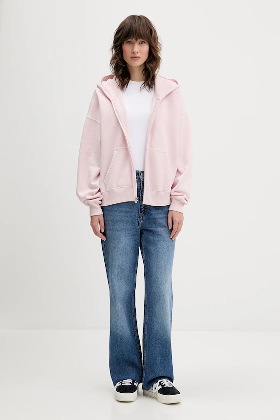 Hollister Co. felpa KI352.5229.600 rosa AW25