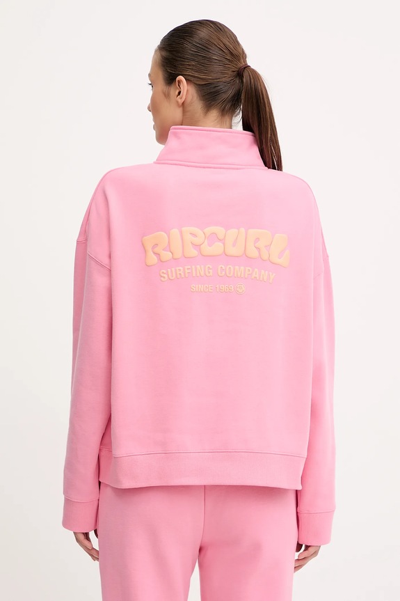 Îmbrăcăminte Rip Curl bluză SURF PUFF 07WWFL roz