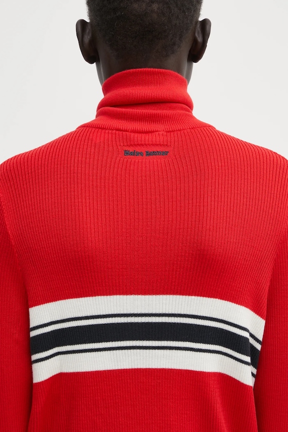 Kardigan adidas Originals x Wales Bonner W Knit Tt crvena KB2294