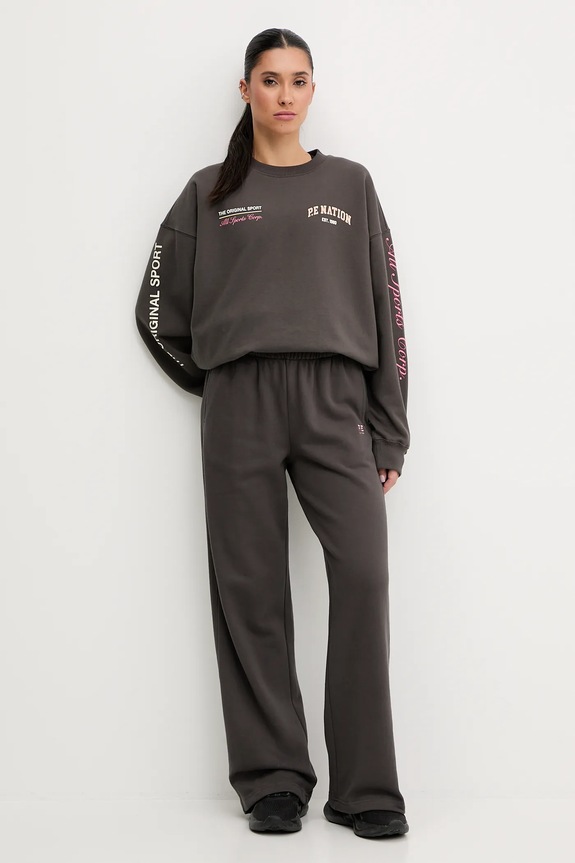P.E Nation bluză Smoke 254F068 gri AW25